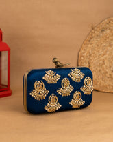 Red Jhumka Clutch Bag